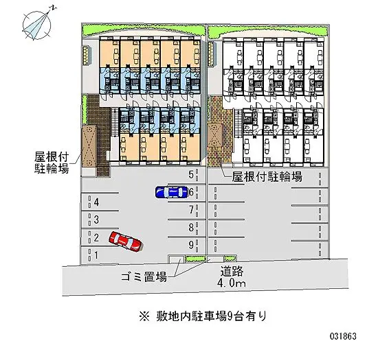 ★手数料０円★明石市東藤江　月極駐車場（LP）